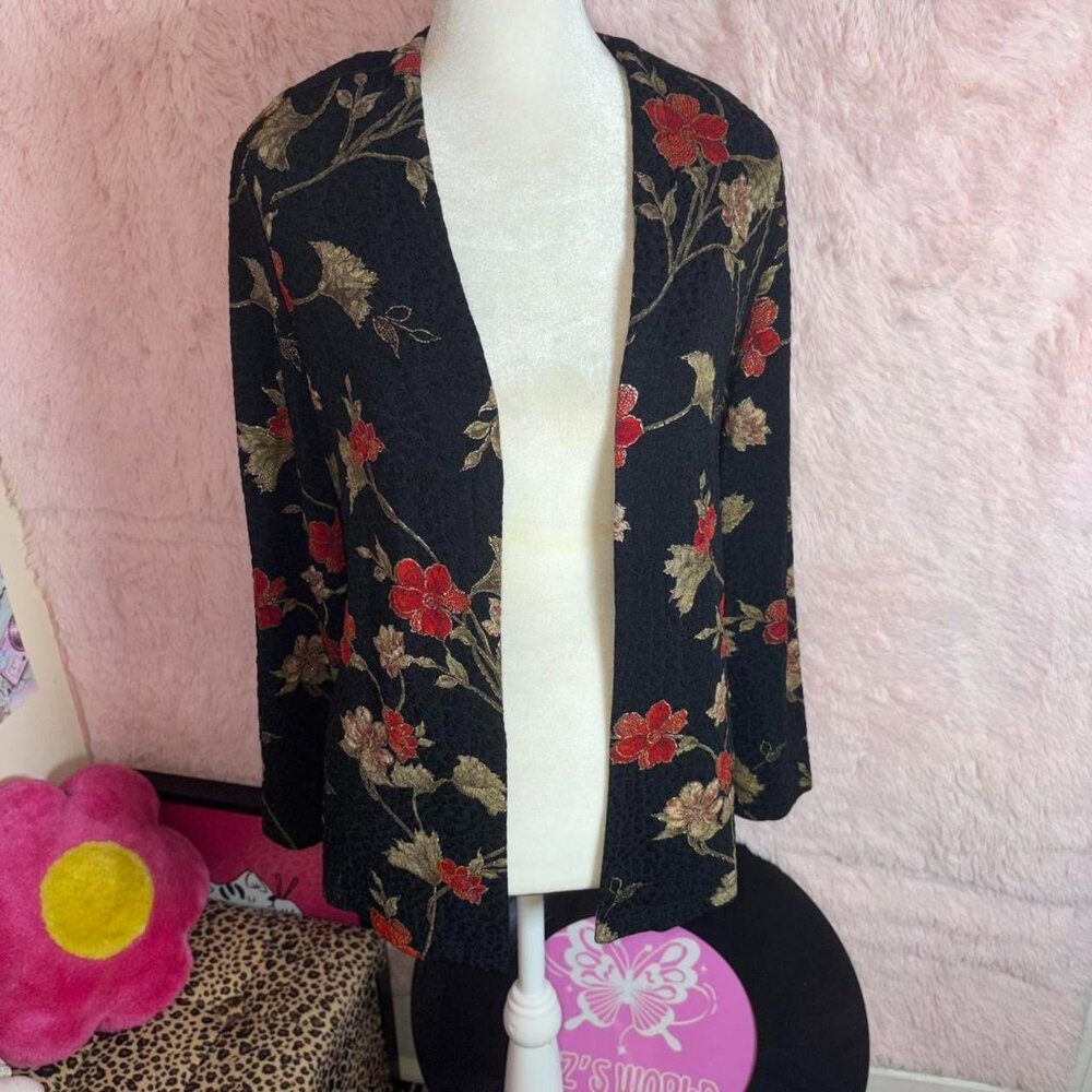 Vintage floral cardigan